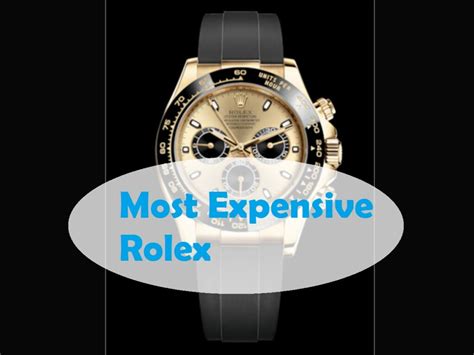 expensive rolex watches lists.